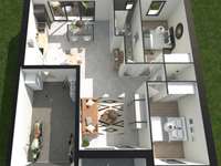 Vente maison 3 pièces
