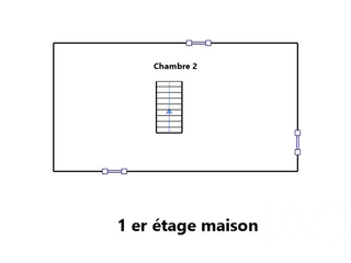 Vente maison 3 pièces