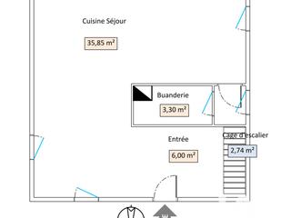 Vente maison 7 pièces