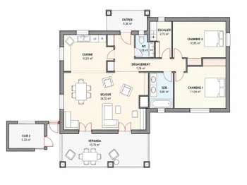 Vente maison 5 pièces Vente maison 5 pièces