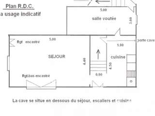 Vente maison 6 pièces