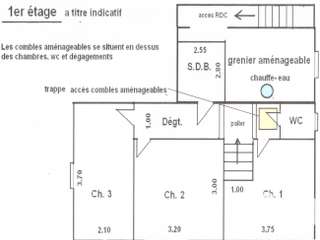 Vente maison 6 pièces