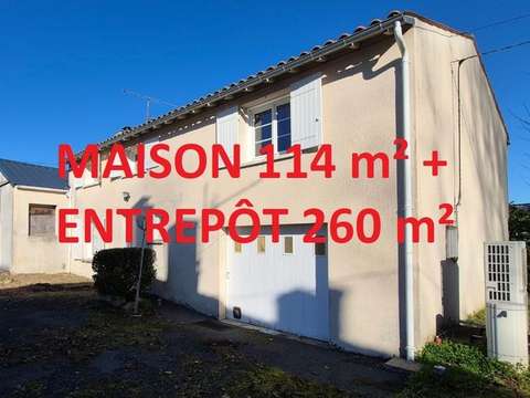 Vente maison 5 pièces Saint-Savinien 17