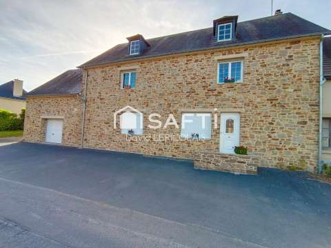 Vente maison 7 pièces Saint-Sébastien-de-Raids 50