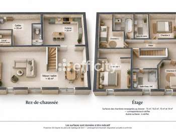 Vente maison 6 pièces Vente maison 6 pièces