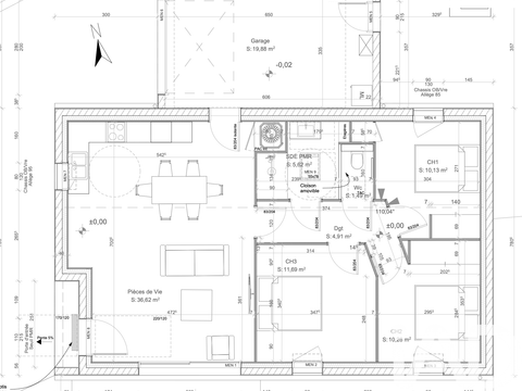 Vente maison 4 pièces
