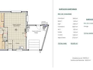 Vente maison 3 pièces