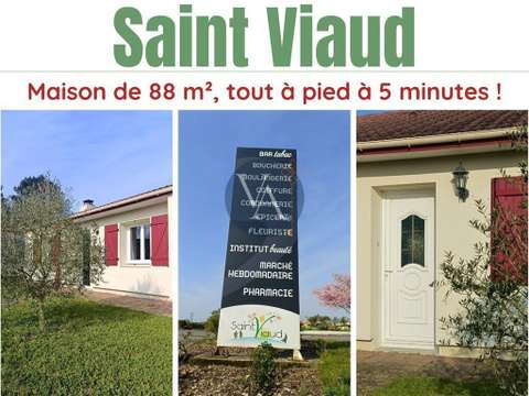 Vente maison 4 pièces Saint-Viaud 44