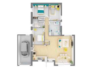 Vente maison 3 pièces