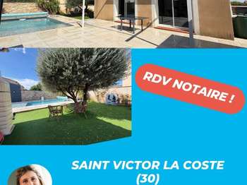 Vente maison 4 pièces Saint-Victor-la-Coste 30