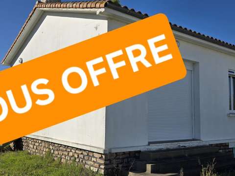 Vente maison 3 pièces Saint-Vincent-sur-Jard 85