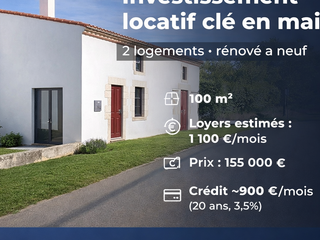 Vente maison 6 pièces
