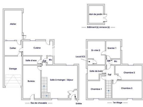 Vente maison 6 pièces
