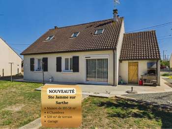 Vente Maison 4 chambresSainte-Jamme-sur-Sarthe