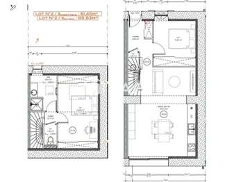 Vente maison 3 pièces