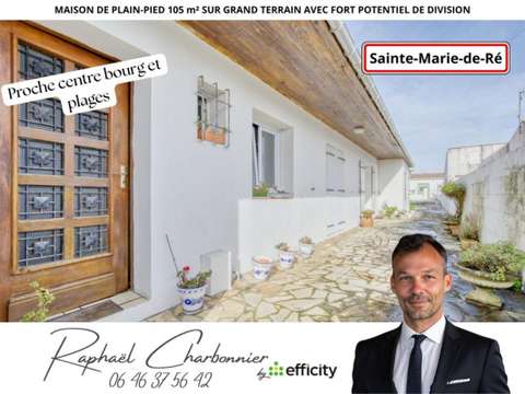 Vente maison 5 pièces Sainte-Marie-de-Ré 17