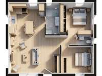 Vente maison 3 pièces