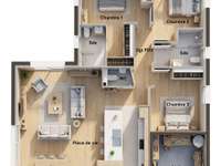Vente maison 4 pièces