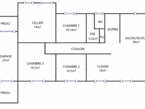 Vente maison 5 pièces Vente maison 5 pièces