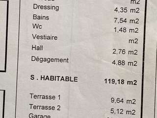 Vente maison 4 pièces