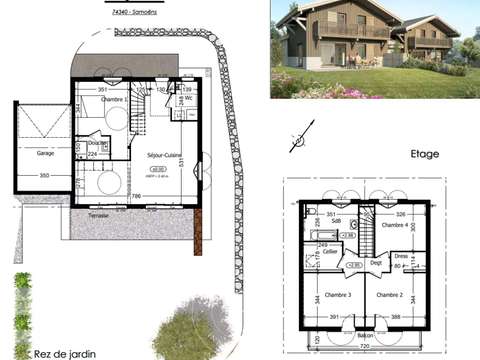 Vente maison 5 pièces Samoëns 74