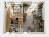 Vente maison 4 pièces