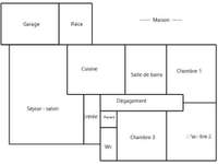 Vente maison 4 pièces Vente maison 4 pièces