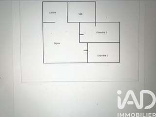 Vente maison 3 pièces