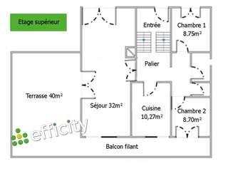 Vente maison 7 pièces