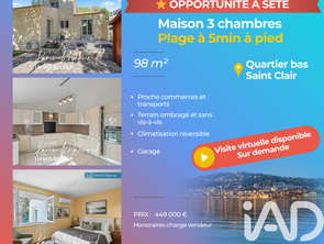 Vente Maison 3 chambresSète