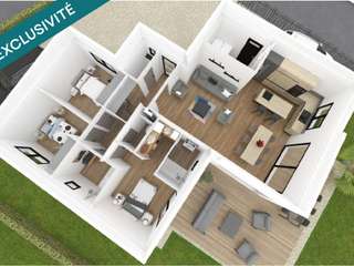Vente maison 4 pièces