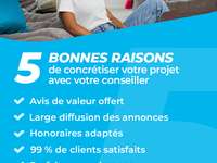 Vente maison 3 pièces Vente maison 3 pièces