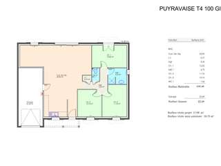 Vente maison 4 pièces
