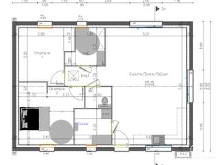 Vente maison 3 pièces