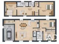 Vente maison 6 pièces Vente maison 6 pièces