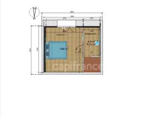 Vente maison 3 pièces