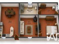 Vente maison 3 pièces Vente maison 3 pièces
