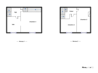 Vente maison 4 pièces