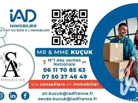 Vente maison 4 pièces