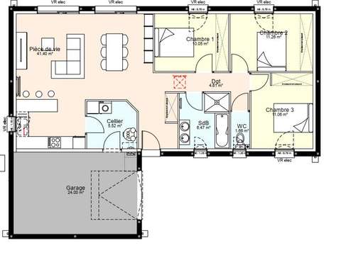 Vente maison 4 pièces