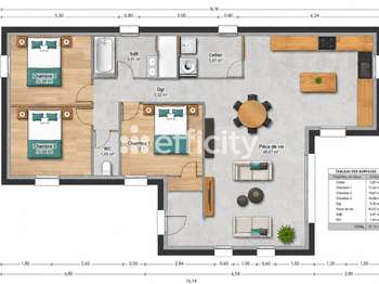 Vente maison 5 pièces