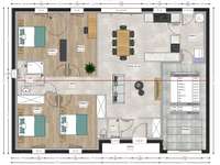 Vente maison 4 pièces