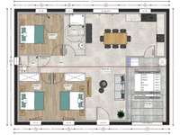 Vente maison 4 pièces