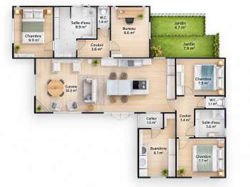 Vente maison 5 pièces