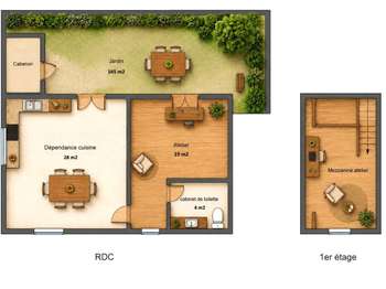 Vente maison 2 pièces