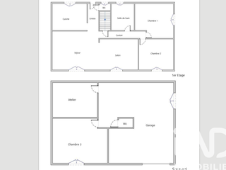 Vente maison 3 pièces Vente maison 3 pièces