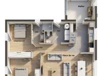Vente maison 3 pièces Vente maison 3 pièces