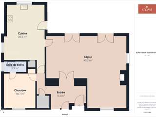 Vente maison 6 pièces