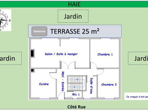 Vente maison 4 pièces