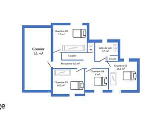 Vente maison 6 pièces Vente maison 6 pièces